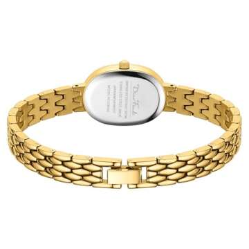 Elegant Waterproof Vintage Gold Women's Watch