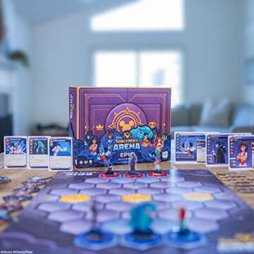 Disney Sorcerer's Arena: Epic Alliances Core Set | Strategy Board Game for 2 or 4 Players Ages 13 & ...