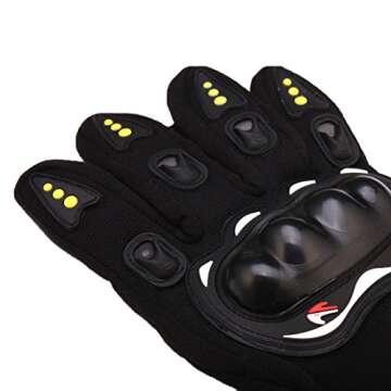 Andux Adult Longboard Downhill Slide Gloves with Upgraded Slider Pucks