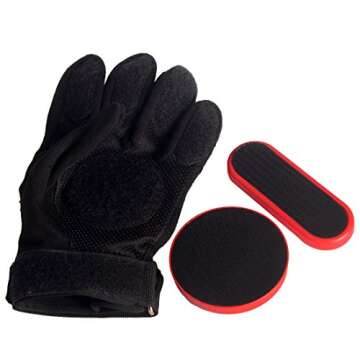 Andux Longboard Slide Gloves for Safe Downhill Riding