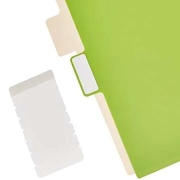 Durable Multicolor Binder Plastic Dividers, 8 Tabs, 6 Pack