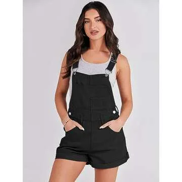 ANRABESS Women's Summer Denim Overalls for All Occasions
