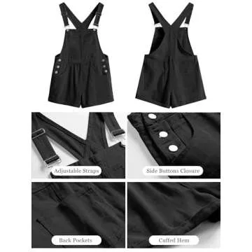 ANRABESS Women's Summer Denim Overalls for All Occasions