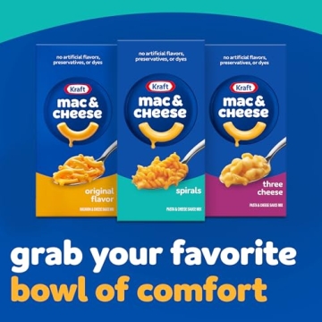 Kraft Spirals Original Mac & Cheese Dinner, 5.5 oz Box