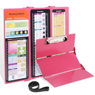 Nursing Clipboard with Cheat Sheets - Portable & Practical