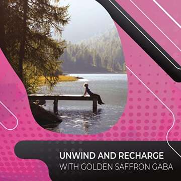 Golden Saffron GABA Supplement for Relaxation and Sleep