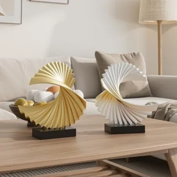 Paytonture Ocean Wave Sculpture for Modern Home Decor