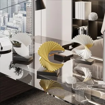 Paytonture Ocean Wave Sculpture for Modern Home Decor