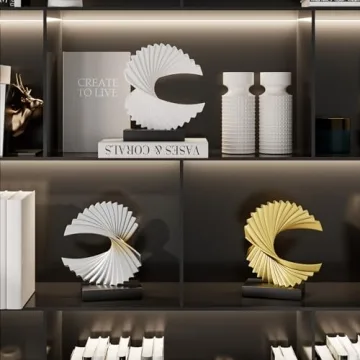 Paytonture Ocean Wave Sculpture for Modern Home Decor