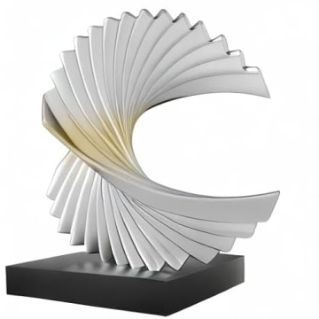 Paytonture Ocean Wave Sculpture for Modern Home Decor