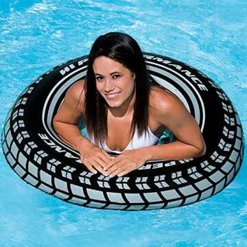 Intex 36 Inch Giant Tire Tubes for Swimming Fun
