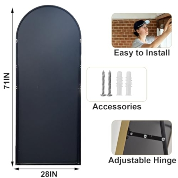 HARRITPURE Extra Large Full Body Mirror for Modern Homes