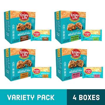 Enjoy Life Foods Soft Baked Ovals, Breakfast Bars, Nut Free Bars, Soy Free, Dairy Free, Non GMO, Glu...