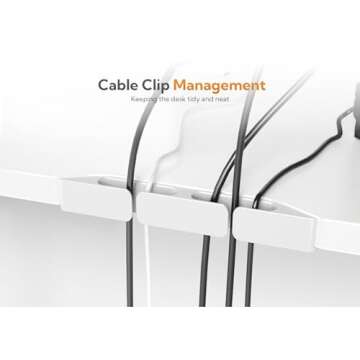 Claiks L Shaped Adjustable Height Standing Desk