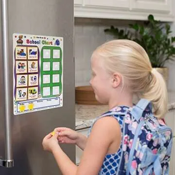 Kenson Kids I Can Do It! Before and After School Chart for Kids