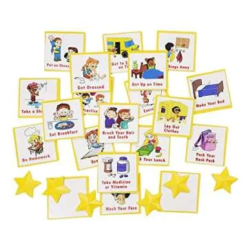 Kenson Kids Before and After School Chart for Routines