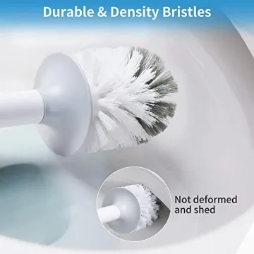 BOOMJOY Toilet Bowl Brush - Durable, Stylish Cleaning Tool