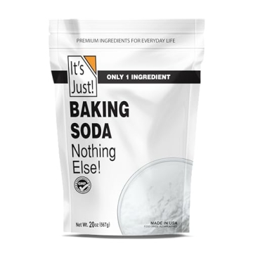 It's Just - Baking Soda, 100% Pure Sodium Bicarbonate, Food Grade, Non-GMO, Made in USA, Cooking, Ba...