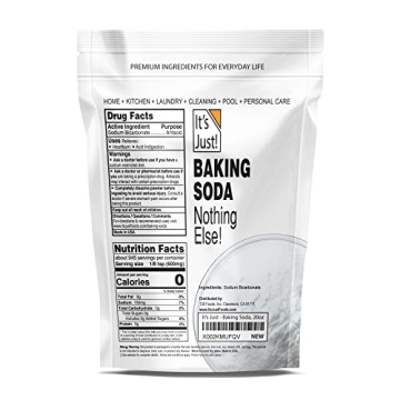 It's Just Baking Soda, 100% Pure Non-GMO & Aluminum Free
