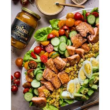 Mina Preserved Lemons - 12.5 Ounce Authentic Moroccan Gourmet Beldi Lemons, Moroccan Preserved Lemons in Jar, Ideal for Tagine, Couscous, Preserved Lemon, Non-GMO, Vegan, Keto, Kosher, Gluten Free