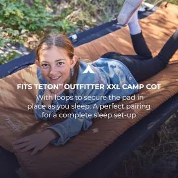 TETON Sports Outfitter XXL Camp Pad for Ultimate Comfort