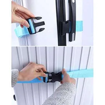 Darller Adjustable Luggage Straps for Secure Travel