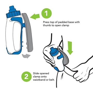 Solo 8 Hands-Free Hydration Clamp for Athletes