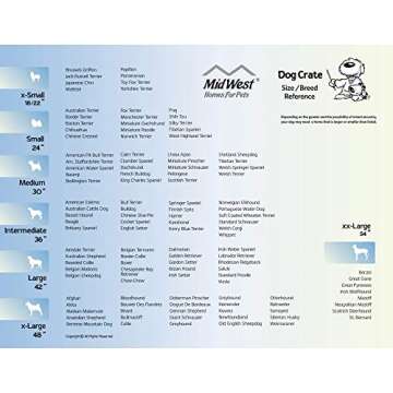 MidWest Homes for Pets XL Dog Crate | MidWest Life Stages Folding Metal Crate | Divider Panel, Floor Protecting Feet, Leak-Proof Pan | 48L x 30W x 33H Inches, XL Dog Breed