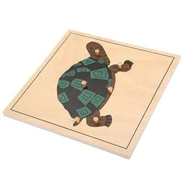 MEYOR Montessori Turtle Puzzle for Kids Learning Toy