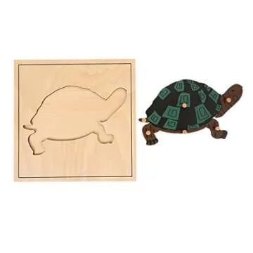 MEYOR Montessori Turtle Puzzle for Kids Learning Toy