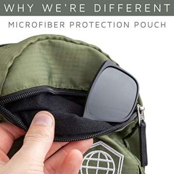 TRIPPED Travel Gear Traveling Backpack- Foldable collapsible lightweight backpack for travel (Green) 35 liters