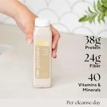 Raw Generation Juice Cleanse High Protein Detox Drink