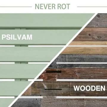 Discover the Durable Green Psilvam Outdoor Bench