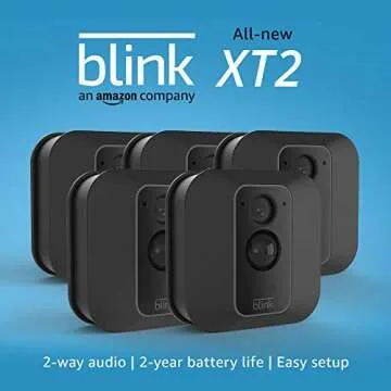 Blink XT2 Smart Security Camera Kit – 2-Year Battery Life