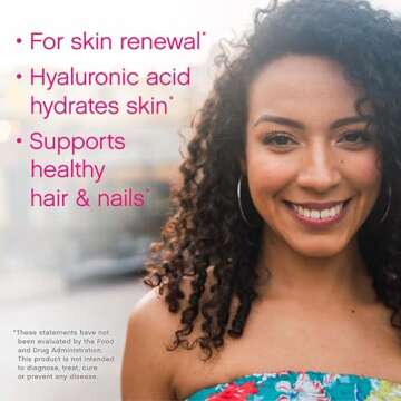 NeoCell Collagen Beauty Soft Chews with Vitamin C and Hyaluronic Acid, For Hair, Skin and Nail Health, Fruit Punch, Soft Chews, 60 Count, 1 Bag