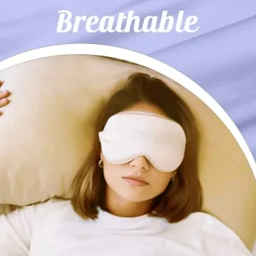 Luxurious MATASSE 22 Momme Silk Eye Mask for Sleep and Travel