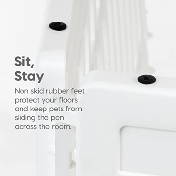 IRIS USA 24" Exercise Playpen for Small Pets and Puppies