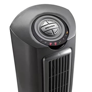 Lasko Oscillating Pedestal Fan, Adjustable Height, 3 Quiet Speeds, Timer, Remote Control for Bedroom, Living Room, Home Office and College Dorm Room, 52", Silver and Gray, 2535