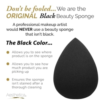 Aesthetica Beauty Sponge - Latex Free Makeup Blender