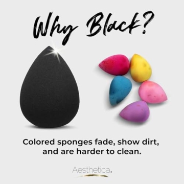 Aesthetica Beauty Sponge - Latex Free Makeup Blender