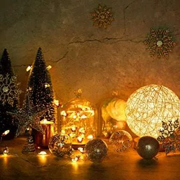 Gejoy 24-Piece Christmas Ball Ornaments Set for Tree Decor