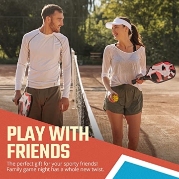 Premium Pickleball Paddles Set for All Skill Levels