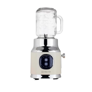 Frigidaire Retro Blender with Mason Jar - 300W Power for Perfect Smoothies