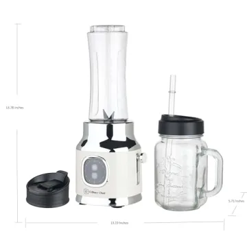 Frigidaire Retro Blender 300W Mason Jar Smoothie Maker