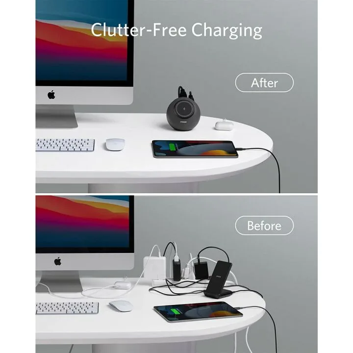 Anker Magnetic Desktop Charger – 8-in-1 Power Hub