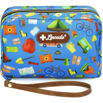 Travel First Aid Kit for Kids - 143 Essential Pieces