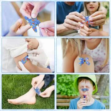 Travel First Aid Kit for Kids - 143 Essential Pieces