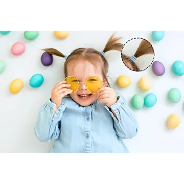 CÉLLOT 360PCS Baby Hair Ties - Soft, Snag-Free, 36 Colors