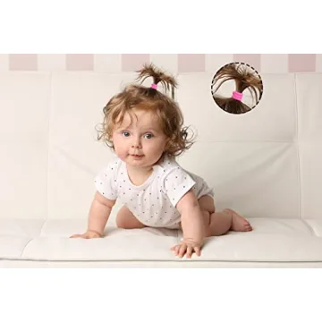 CÉLLOT 360PCS Baby Hair Ties - Soft, Snag-Free, 36 Colors