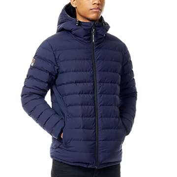 Triple F.A.T. Goose Men's Everton Puffer Jacket - Packable Down Coat